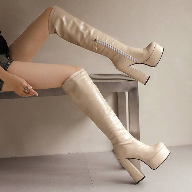 Zip Up Boots Short - Autunno e inverno nuovo stile moda