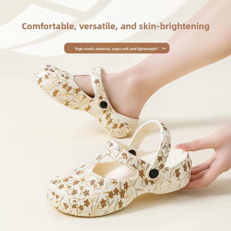 Women'S Shoes Water Resistant - Ciabatte da donna con suola spessa