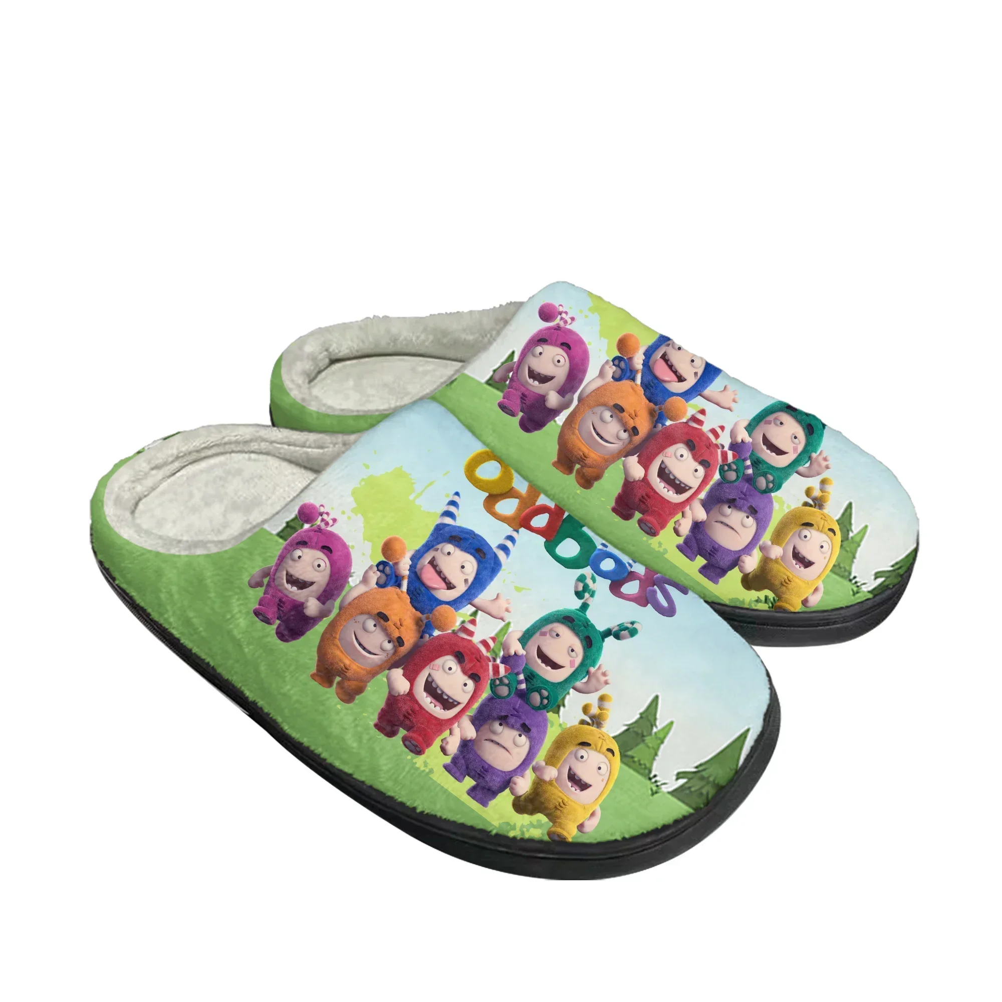 Women Shoes Singapore - Pantofole in cotone Oddbods Home da