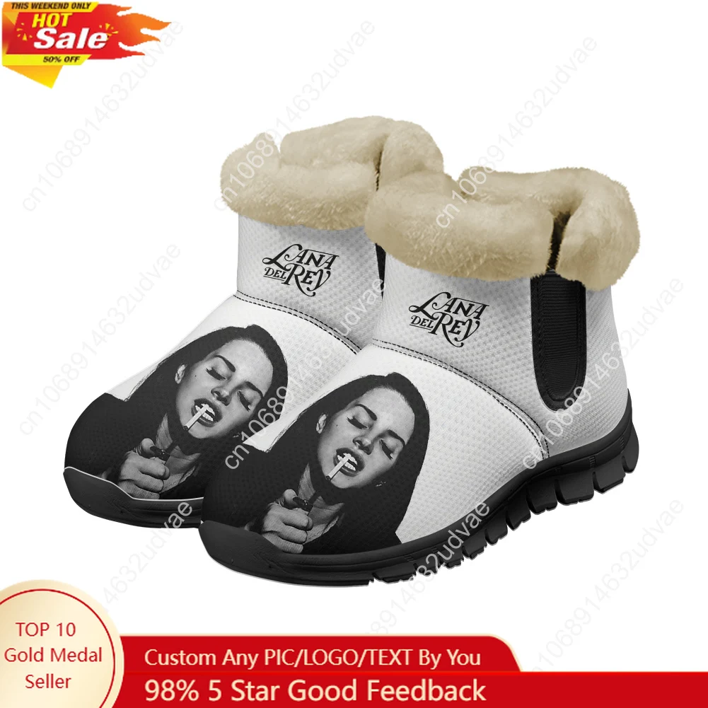 Women'S Shoes Casual Sneakers - Scarpe Peluche Lana Del Rey, Stivali
