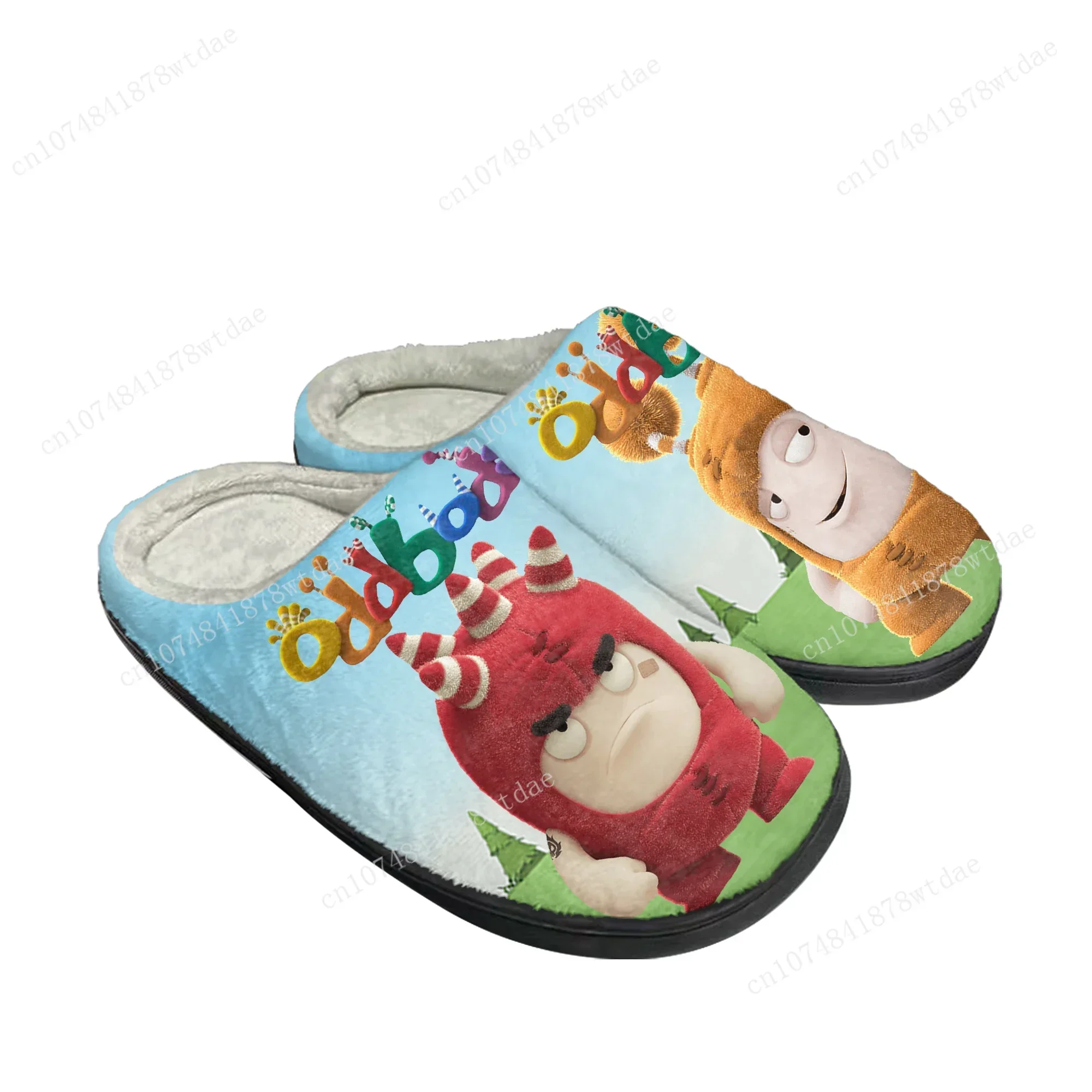 Women Shoes Singapore - Pantofole in cotone Oddbods Home da