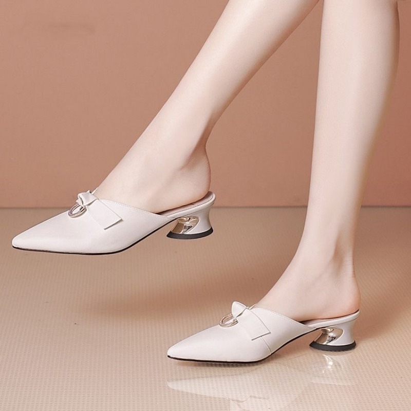 Women Shoes Ysl - Scarpe di lusso Rhenstone Mules Pantofole