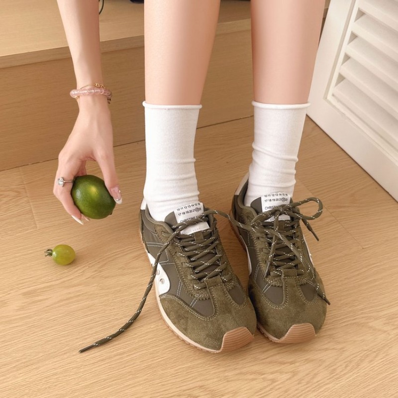Women'S Shoes Casual Sneakers - Sneakers retrò a blocchi di colore