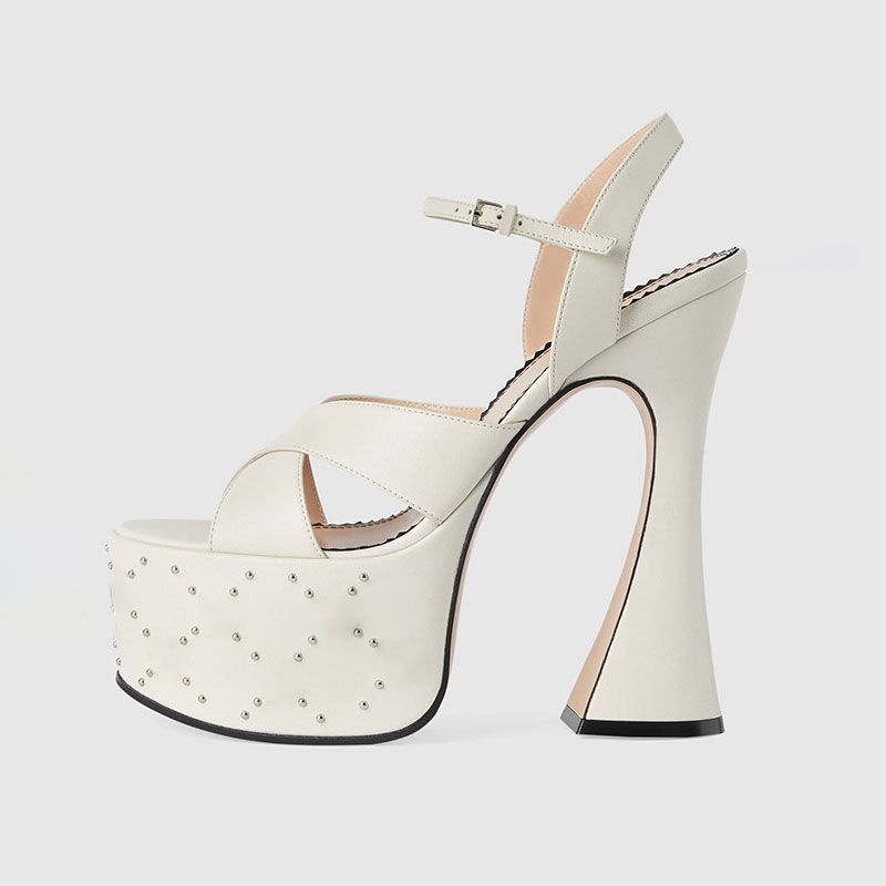 Women'S Shoes Water Resistant - Sandali con tacco alto con fibbia