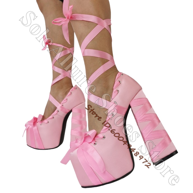 Scarpe Eleganti da Donna con T - Ribbon Tie Heel recensione e prezzo
