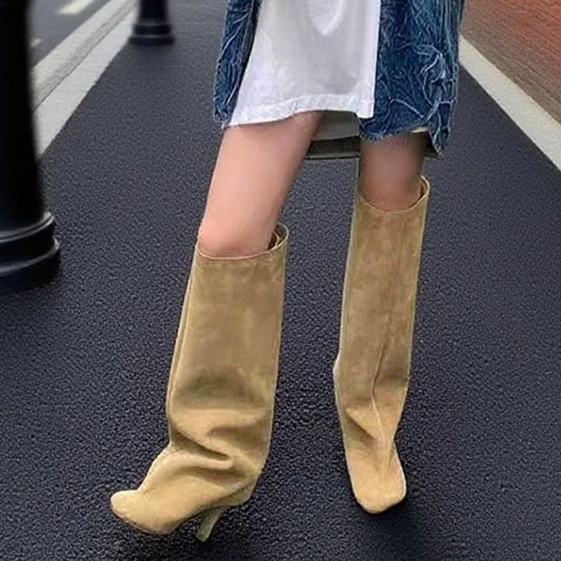 Stivali alti al ginocchio da d - High Knee Heel Boots recensione e prezzo
