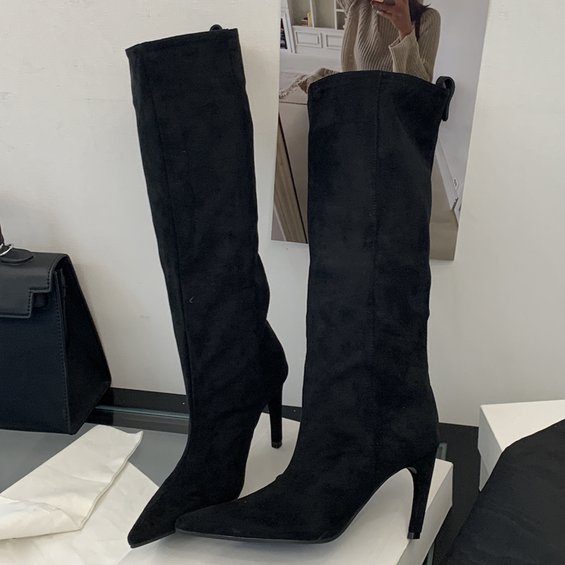 Street Punk Inverno Vintage Pu - High Knee Heel Boots recensione e prezzo