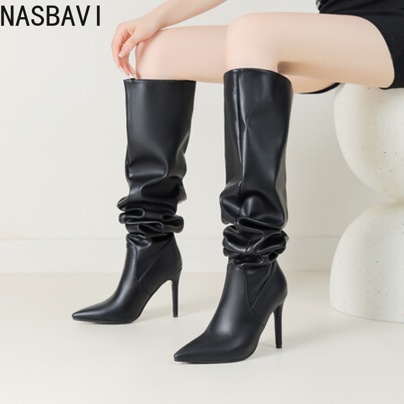 Stivali Invernali NASBAVI Neri - Zip Up Boots Short recensione e prezzo