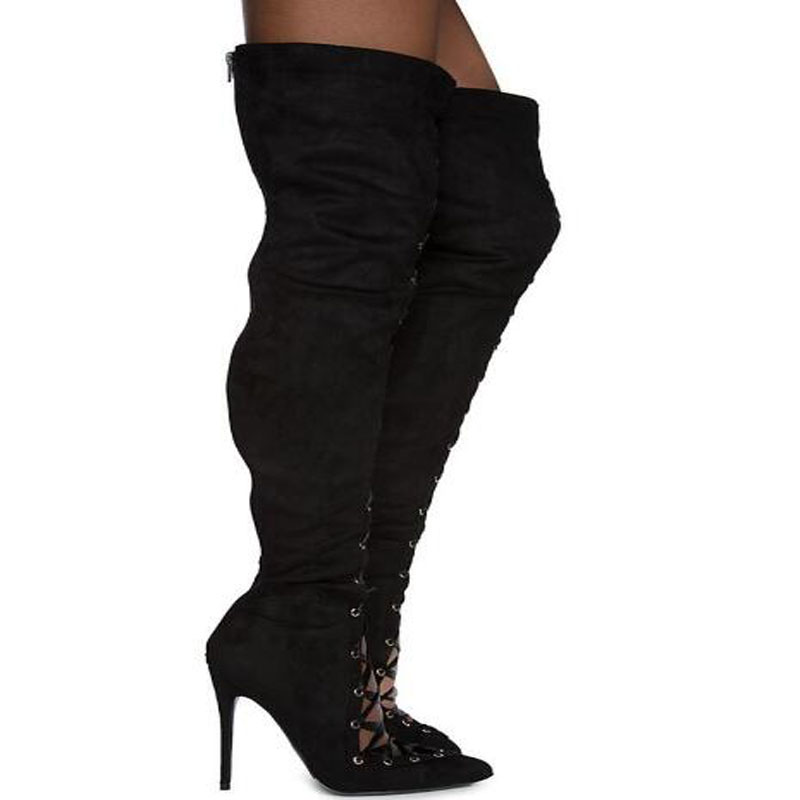 Moda Donna Bianco Nero Solido  - Ribbon Tie Heel recensione e prezzo