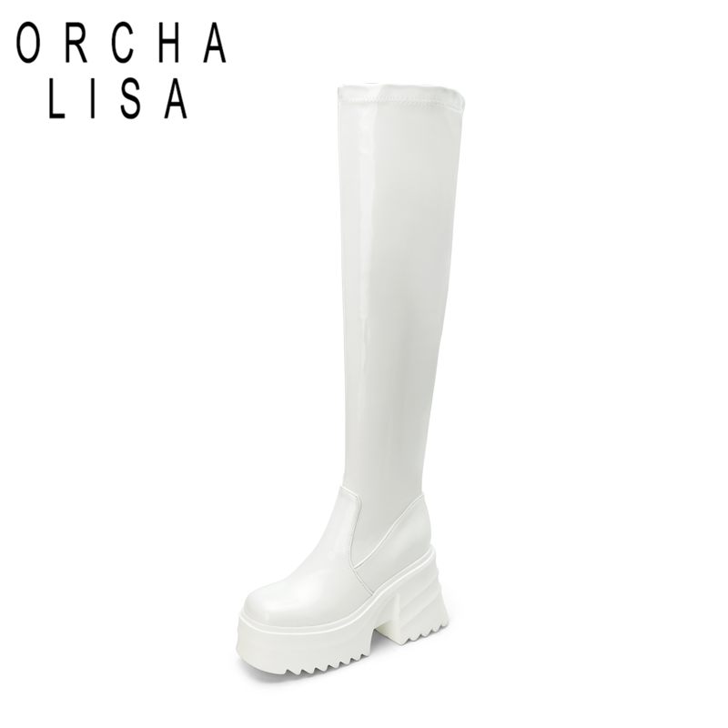 ORCHALISA Nuove donne in pelle - Zip Up Boots Short recensione e prezzo