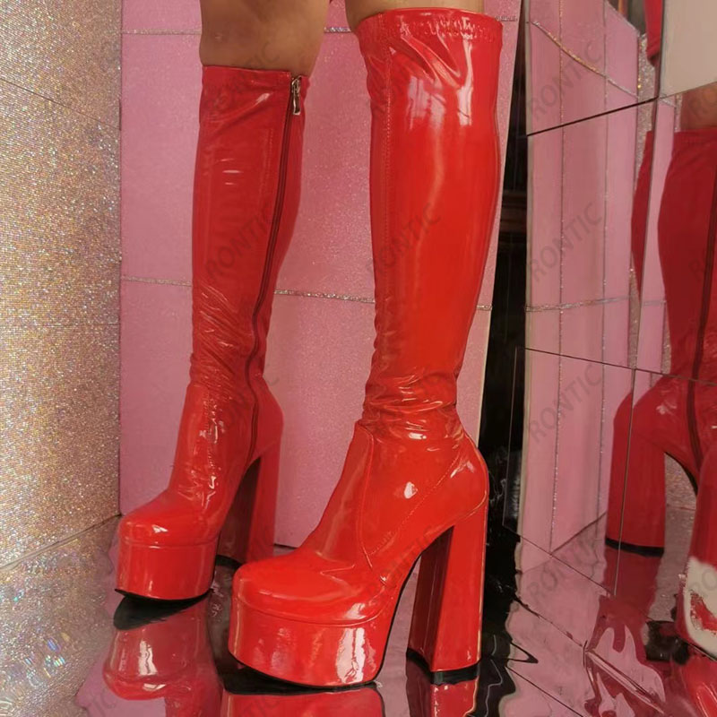 Stivali al ginocchio con plate - Zip Up Boots Short recensione e prezzo