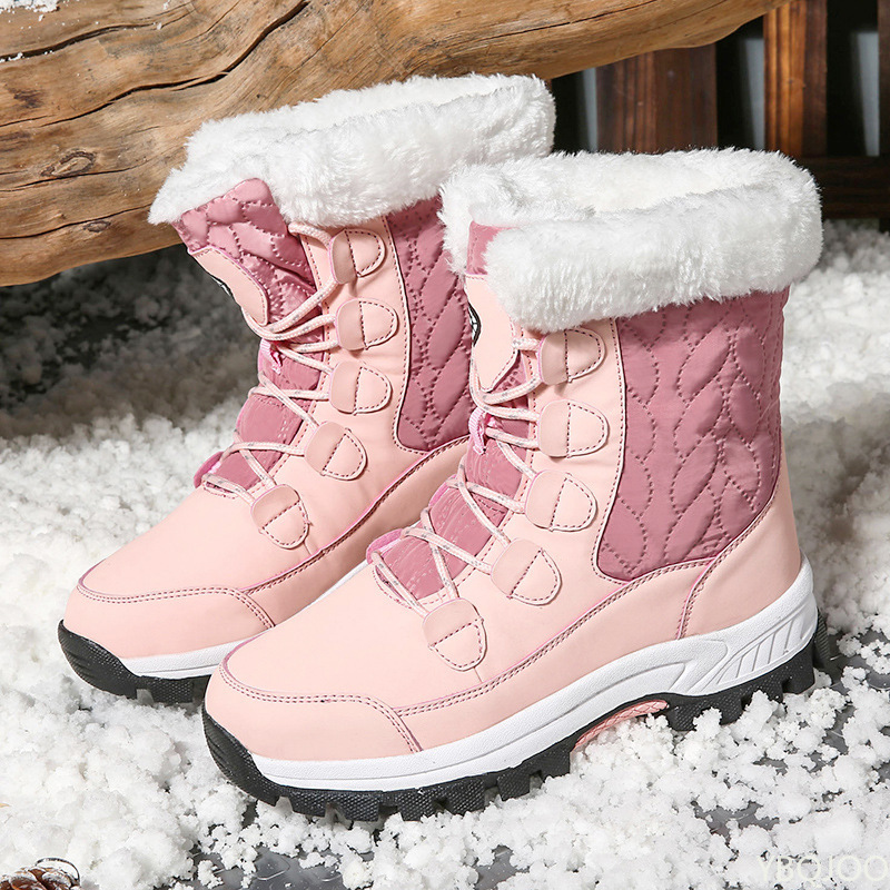 Stivali da neve invernali per  - Women'S Shoes Water Resistant recensione e prezzo