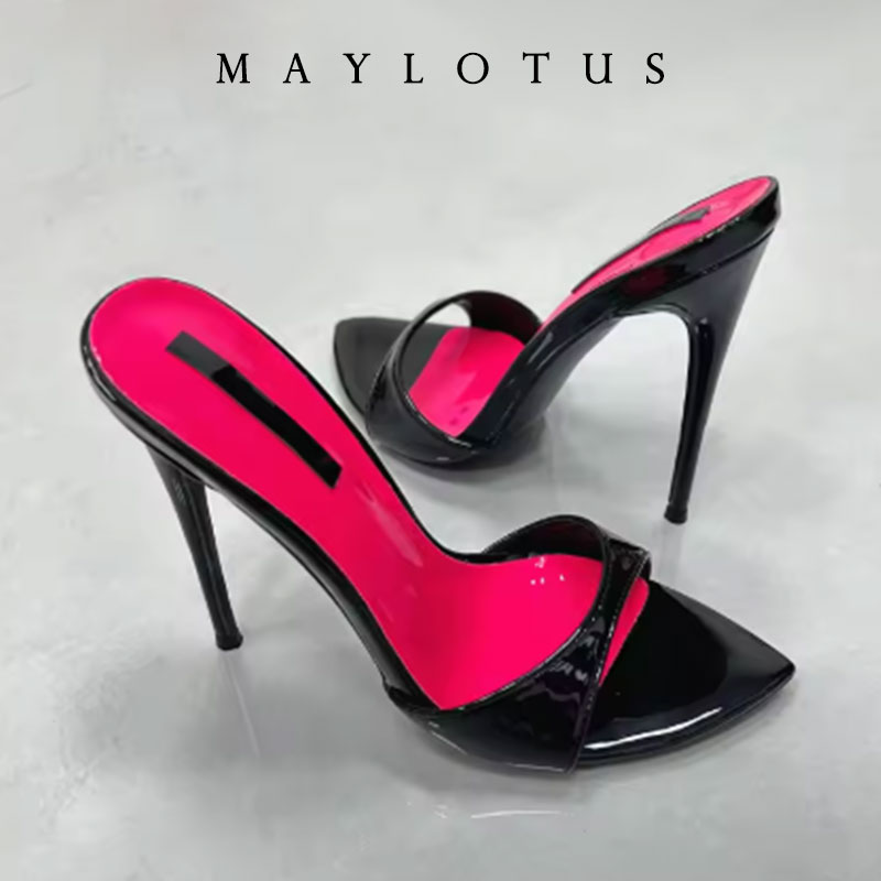 Sandali con tacco a spillo pat - Women Shoes Ysl recensione e prezzo