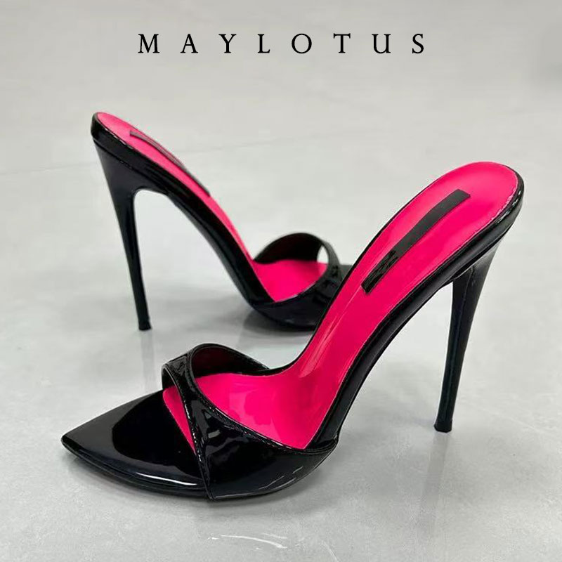 Sandali con tacco a spillo pat - Women Shoes Ysl recensione e prezzo