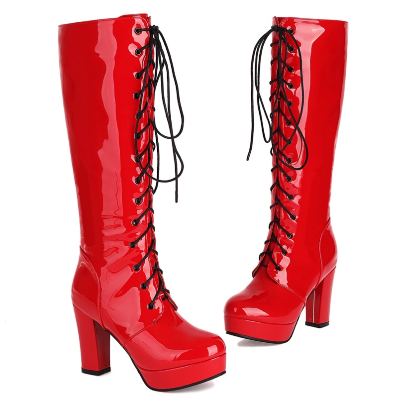 Stivali alti al ginocchio con  - Zip Up Boots Short recensione e prezzo