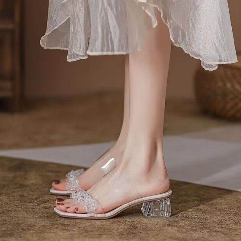 Diapositive Rhenstone Sandali  - Women Shoes Ysl recensione e prezzo