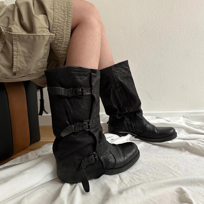 Scarpe Classiche da Donna, Sti - High Knee Heel Boots recensione e prezzo